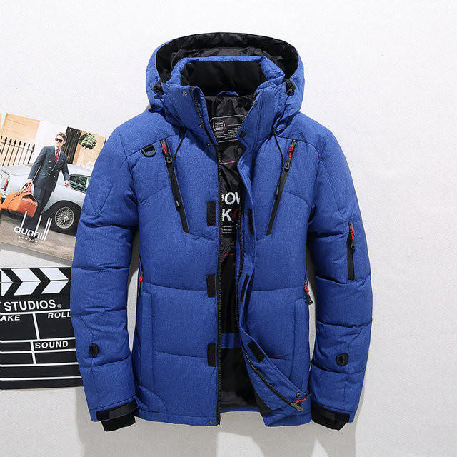 Down Jacket with Removable Hood and Thick Insulation, Polyester Shell Zanny Home