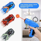Wall Climbing RC Car with Laser Point Controller and LED Stunt Modes, USB Rechargeable Zanny Home