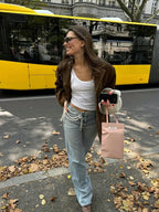 Women's Suede Jacket with Tailored Lapel and Smart Pockets, Lightweight Insulation Zanny Home