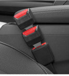 Seat Belt Extender with Short Reach Buckle and Toolless Installation, Pack of 2 Zanny Home