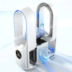 Portable Air Conditioner with Bladeless Quiet Cooling and Compact Design, Low Power Zanny Home