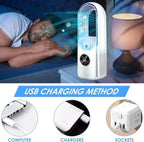 Portable Air Conditioner with Bladeless Quiet Cooling and Compact Design, Low Power Zanny Home