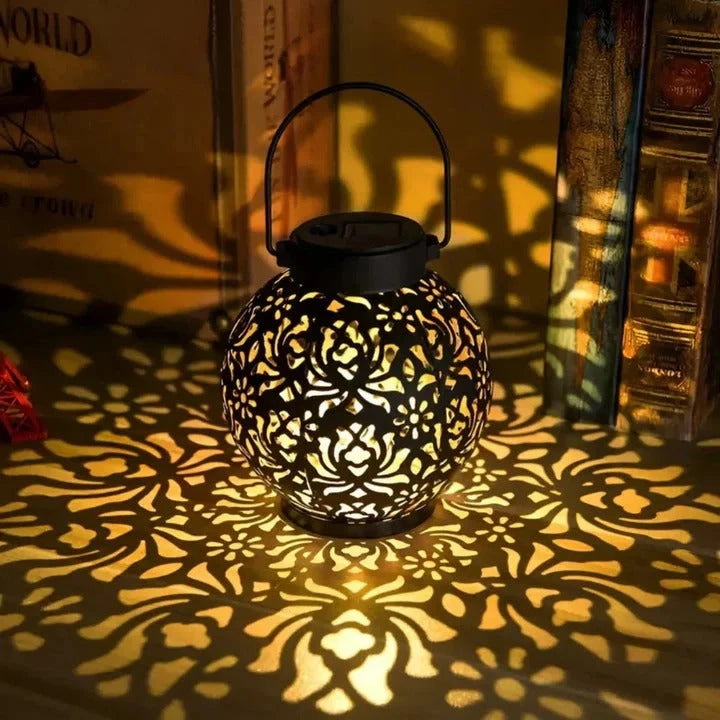 Solar LED Pendant Light with Remote and Adjustable Brightness, Weather-Resistant Zanny Home