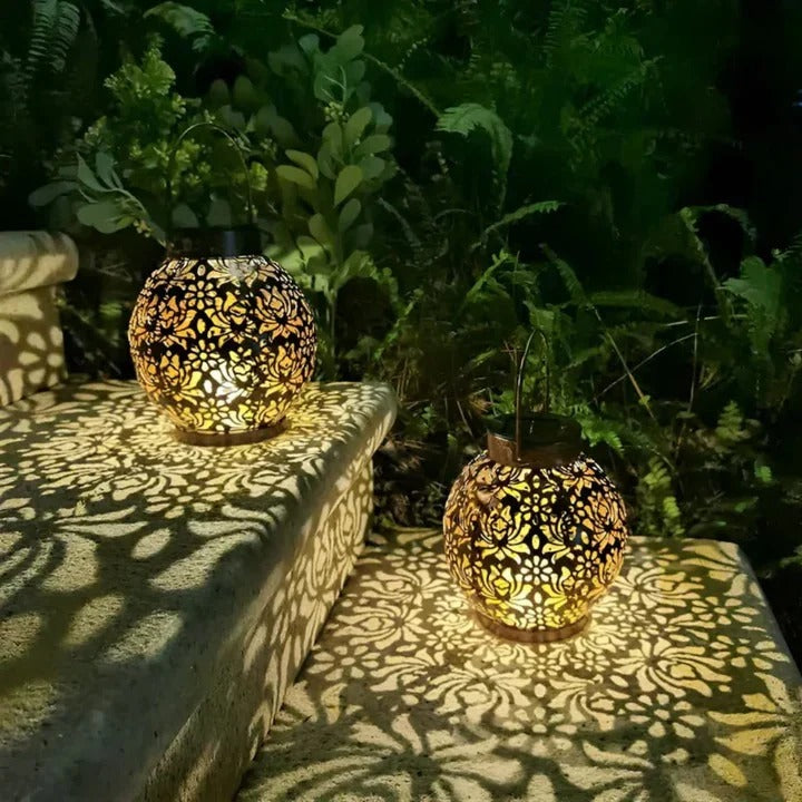 Solar LED Pendant Light with Remote and Adjustable Brightness, Weather-Resistant Zanny Home