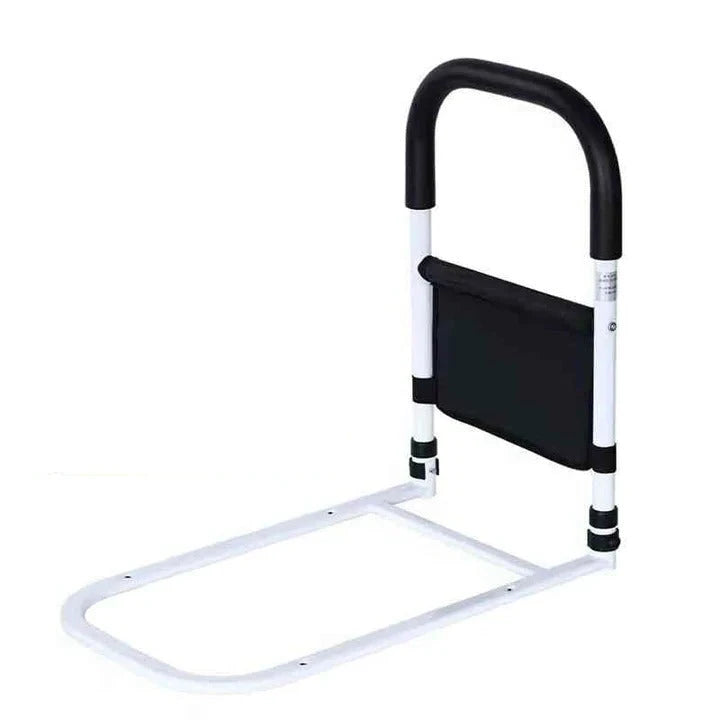 Bed Assist Rail with Adjustable Anchor Strap and Padded Foam Grip, Tool-Free Installation Zanny Home