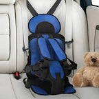 Child Car Seat Cushion with Breathable Mesh and Five-Point Harness, Washable Cover Zanny Home