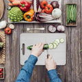 Titanium Composite Cutting Board with Nonporous Surface and Hanging Slot, Dishwasher Safe Zanny Home