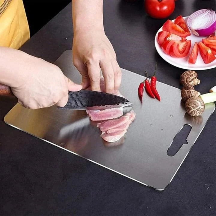 Titanium Composite Cutting Board with Nonporous Surface and Hanging Slot, Dishwasher Safe Zanny Home