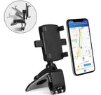 Car Phone Holder with 360-Degree Swivel and Multi-Mount Adapters, Fits Smartphones Zanny Home