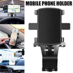 Car Phone Holder with 360-Degree Swivel and Multi-Mount Adapters, Fits Smartphones Zanny Home