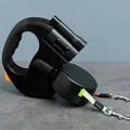 Dual Retractable Dog Leash with LED Light and 360° Swivel, 9.8ft Per Lead Zanny Home