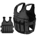 Adjustable Weighted Vest with Removable Weights and Ergonomic Fit, Up to 110 Lbs Zanny Home