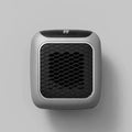 Plug-In Space Heater with Ceramic Element and Digital Thermostat, 800W Compact Wall Unit Zanny Home