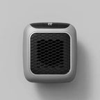 Plug-In Space Heater with Ceramic Element and Digital Thermostat, 800W Compact Wall Unit Zanny Home