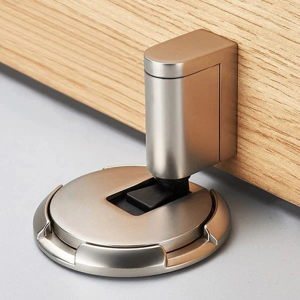 Adjustable Door Stopper with Screw or Adhesive Mount and Secure Hold for 0.98in Gap Zanny Home