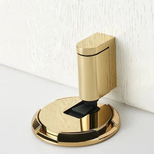 Adjustable Door Stopper with Screw or Adhesive Mount and Secure Hold for 0.98in Gap Zanny Home