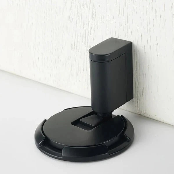 Adjustable Door Stopper with Screw or Adhesive Mount and Secure Hold for 0.98in Gap Zanny Home