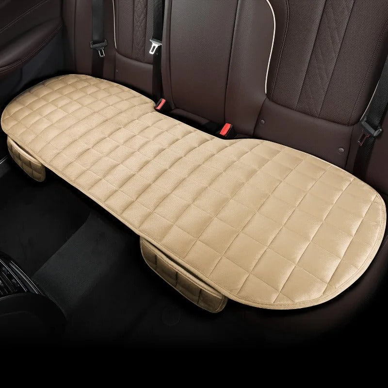 Car Backseat Cushion with High-Density Foam and Adjustable Straps, Machine Washable Cover Zanny Home