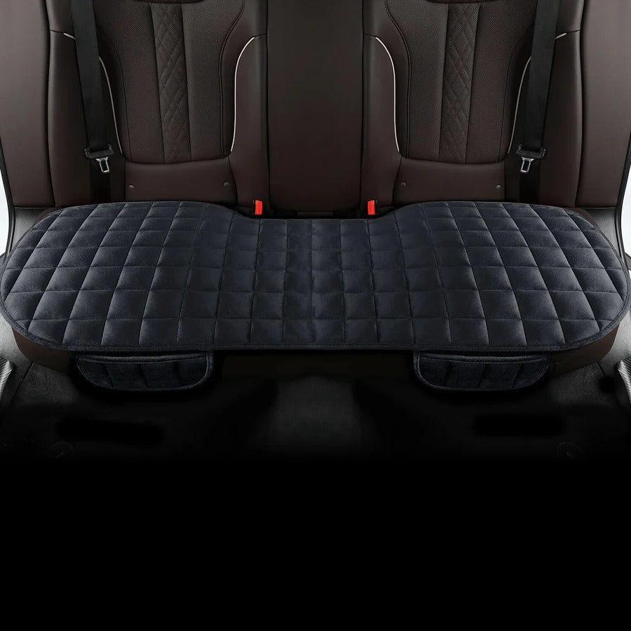 Car Backseat Cushion with High-Density Foam and Adjustable Straps, Machine Washable Cover Zanny Home