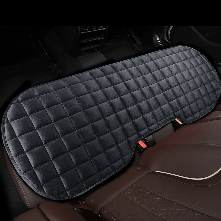 Car Backseat Cushion with High-Density Foam and Adjustable Straps, Machine Washable Cover Zanny Home