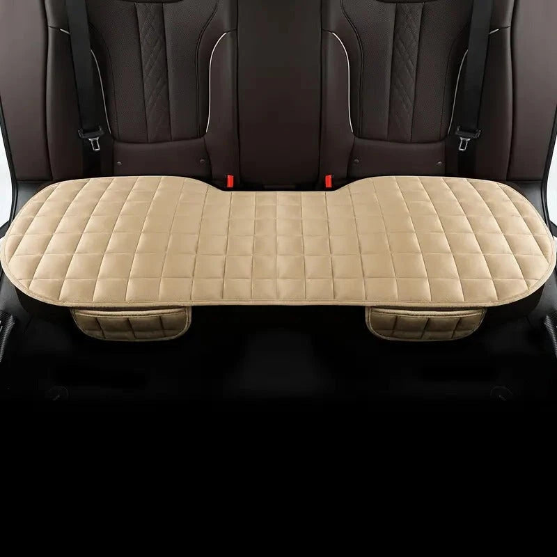 Car Backseat Cushion with High-Density Foam and Adjustable Straps, Machine Washable Cover Zanny Home
