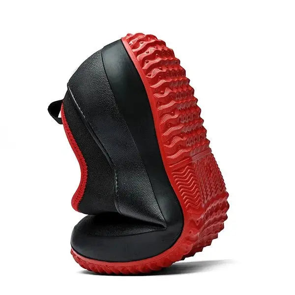 Slip-On Work Shoes with Water-Resistant Upper and Non-Slip Rubber Outsole, Cushioned Insole Zanny Home