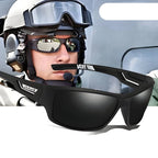 Photochromic Sunglasses with Polarized Lenses and Lightweight Durable Frame, Soft Pouch Zanny Home