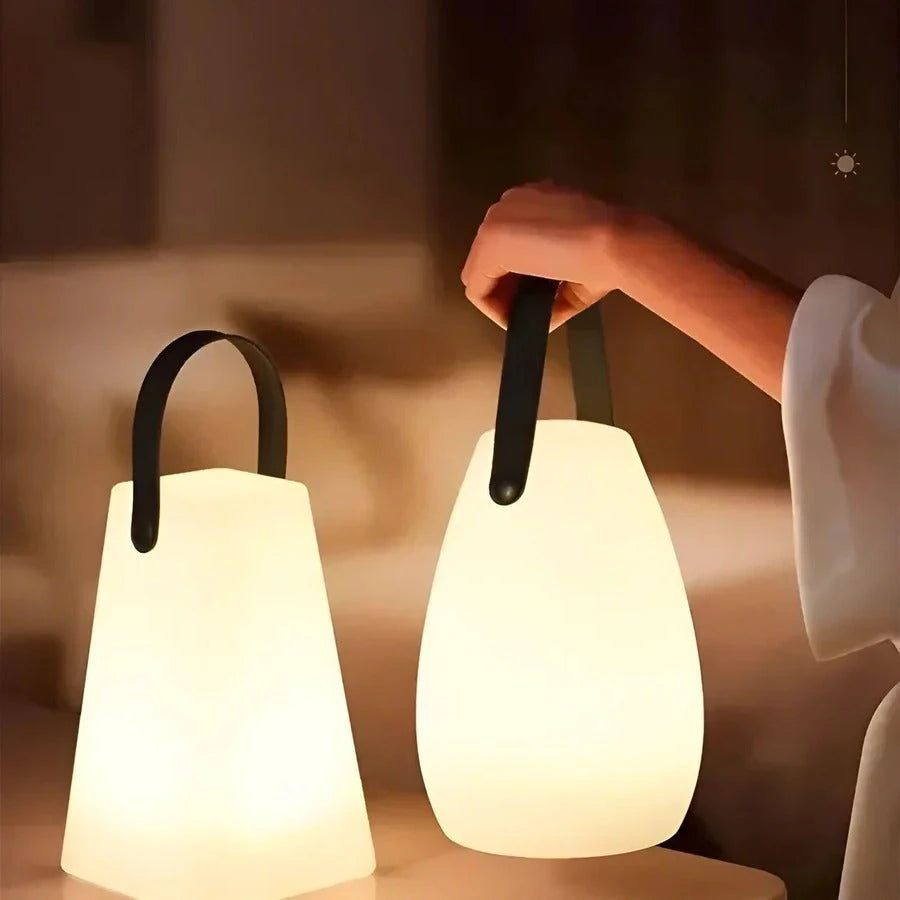 Waterproof LED Table Lamp with USB-C Rechargeable Battery and Touch Control, Remote Zanny Home