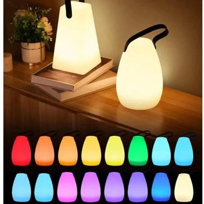 Waterproof LED Table Lamp with USB-C Rechargeable Battery and Touch Control, Remote Zanny Home