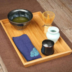 Matcha Tea Set with Bamboo Whisk and Measuring Spoon, Glazed Ceramic Bowl Zanny Home