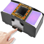 Automatic Card Shuffler with Dual-Deck Capacity and Battery Operation Zanny Home