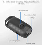 Ultrasonic Dog Deterrent with One-Button Control and Compact Design, Battery Powered Zanny Home