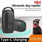 Ultrasonic Dog Deterrent with One-Button Control and Compact Design, Battery Powered Zanny Home
