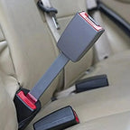 Seat Belt Extender with Rigid Stem and Upright Receiver for Most Vehicles, 11-Inch Length Zanny Home