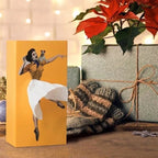 Skirt-Style Tissue Box Cover with Weighted Base and Color-Change Tissues, Durable Plastic Zanny Home