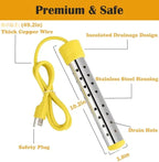 Electric Immersion Heater with Fast Heat and Insulated Handle, Compact Travel Design Zanny Home