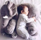 Baby Elephant Pillow with Ultra-Soft Plush and Generous Rounded Shape, Pastel Sizes Zanny Home