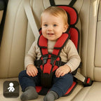 Travel Car Seat with Integrated 5-Point Harness and Foldable Design, for Kids 1-14 Years Zanny Home
