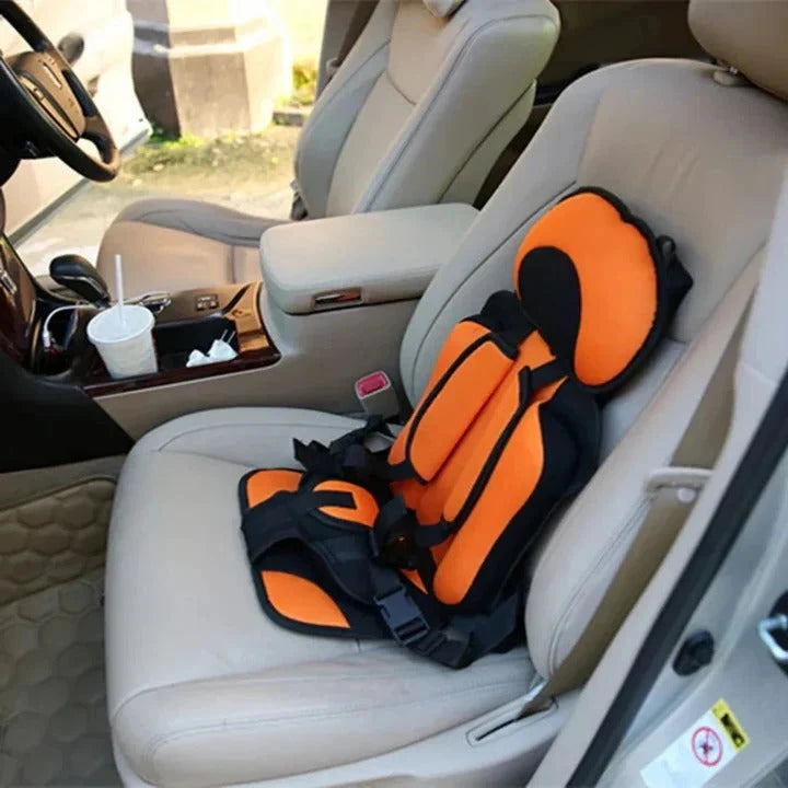 Travel Car Seat with Integrated 5-Point Harness and Foldable Design, for Kids 1-14 Years Zanny Home