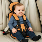 Travel Car Seat with Integrated 5-Point Harness and Foldable Design, for Kids 1-14 Years Zanny Home