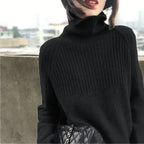 Cashmere Turtleneck Sweater for Women with Lightweight Layering and Midweight Knit Zanny Home
