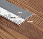 Door Draft Stopper Strip with Peel-Stick Adhesive and Flexible Transparent Polymer, 5m Zanny Home