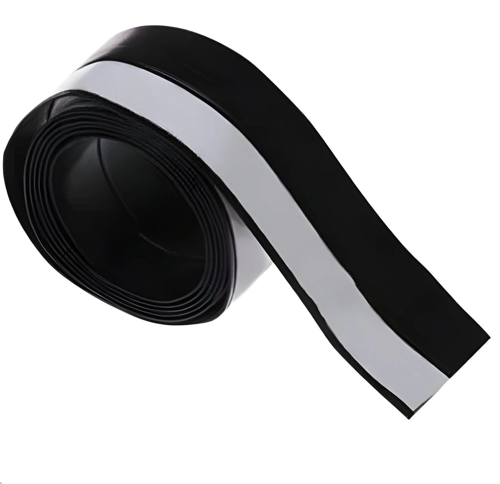Door Draft Stopper Strip with Peel-Stick Adhesive and Flexible Transparent Polymer, 5m Zanny Home