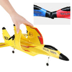 Remote Control Airplane with Impact-Resistant Frame and Ergonomic Controller, 40cm Zanny Home