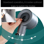 Water-Saving Shower Head with Microhole Pressure Boost and 9-Layer Filter, Push Button Zanny Home