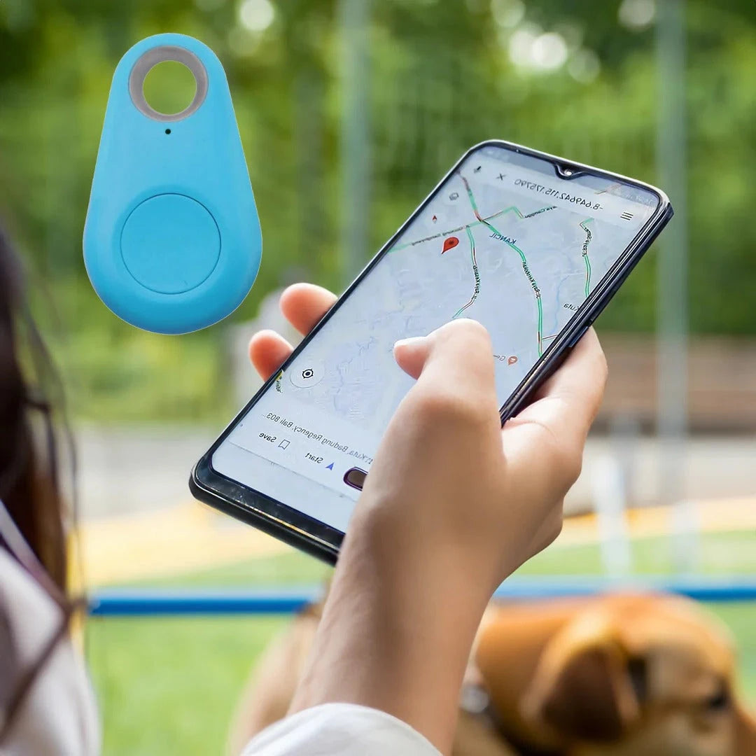 Bluetooth Pet Tracker with App Control and Replaceable Coin Cell Battery, Water Resistant Zanny Home