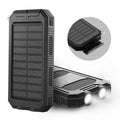 Solar Power Bank with 500,000mAh Capacity and Dual USB Outputs, Water-Resistant Zanny Home