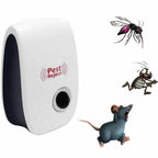 Ultrasonic Rodent Repeller with Adaptive Frequency and Plug-In Design, 800 Sq Ft Coverage Zanny Home