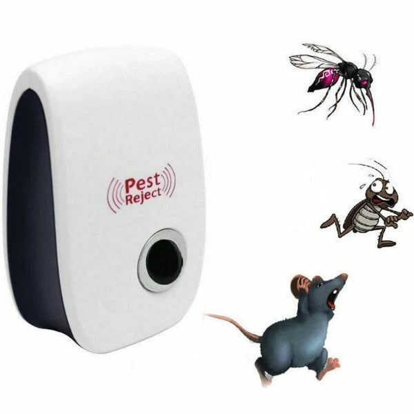 Ultrasonic Rodent Repeller with Adaptive Frequency and Plug-In Design, 800 Sq Ft Coverage Zanny Home