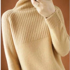 Cashmere Turtleneck Sweater for Women with Lightweight Layering and Midweight Knit Zanny Home